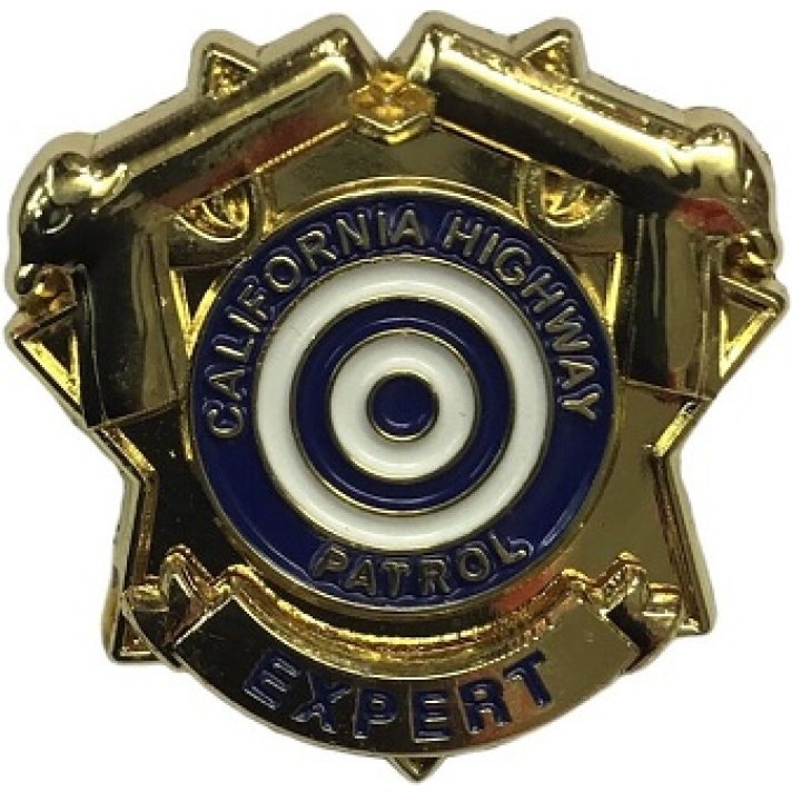 California Highway Patrol Marksmen Pin Badge