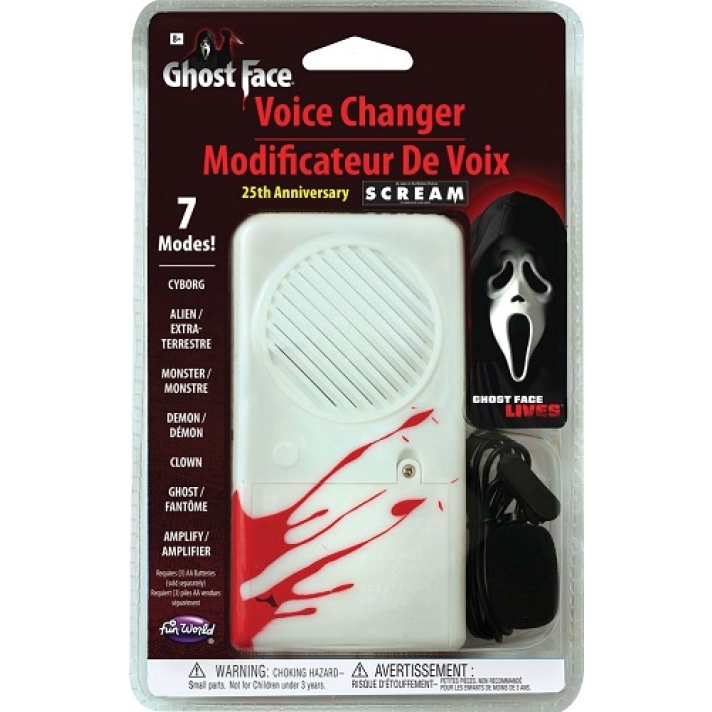 Ghost Face 25th Anniversary Deluxe Voice Changer