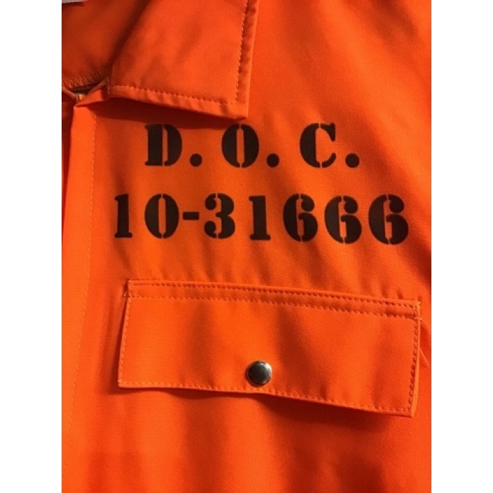 American Prisoner Orange Coveralls