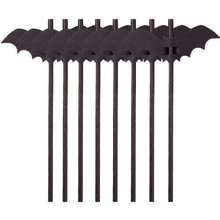 Bat Paper Straws