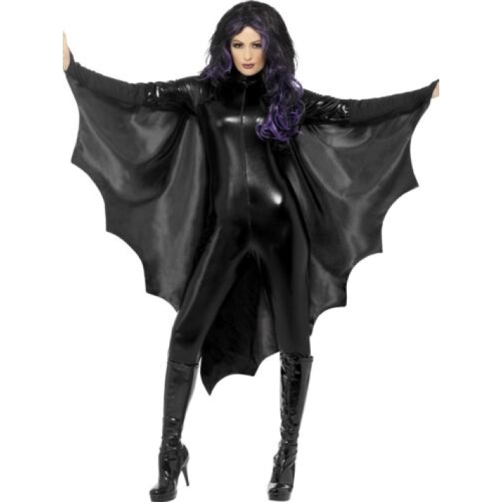 Black Vampire Bat Wings