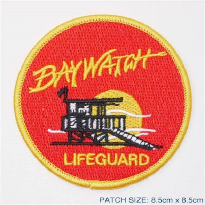 Baywatch Lifeguard Costume Patch