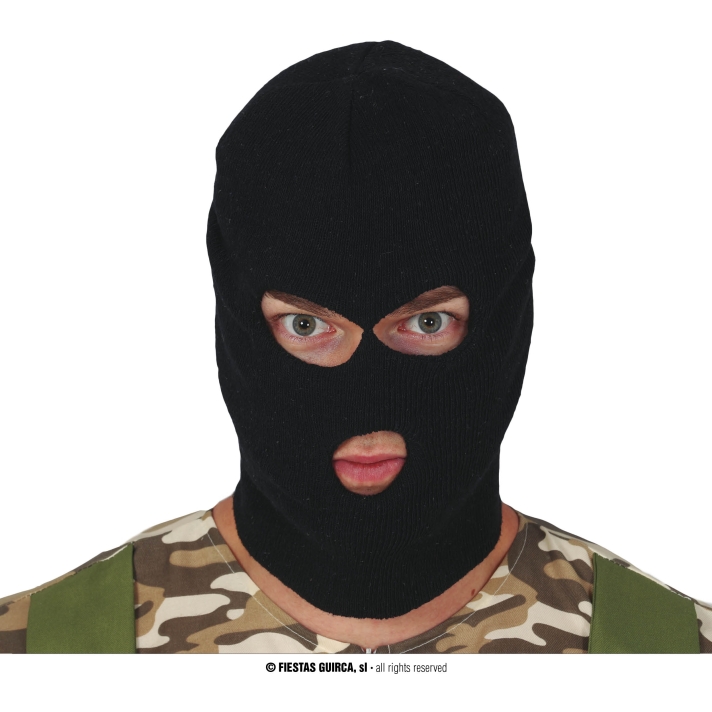 Black Balaclava Mask