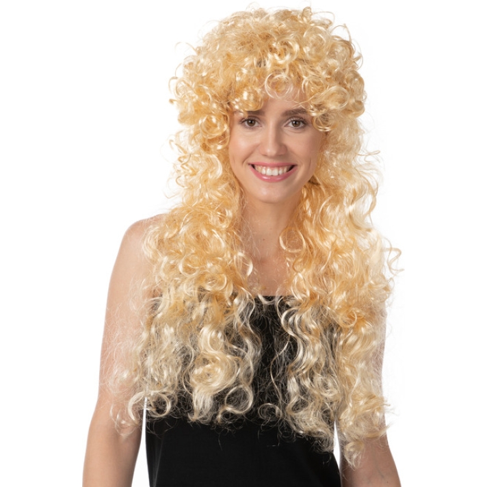 Blonde Curly Long Wig