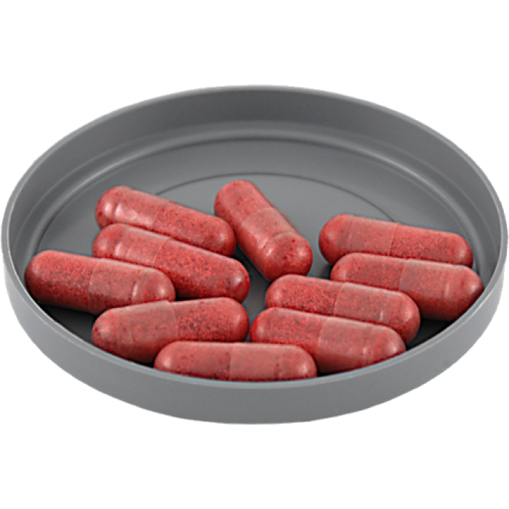 Blood Capsules Filled