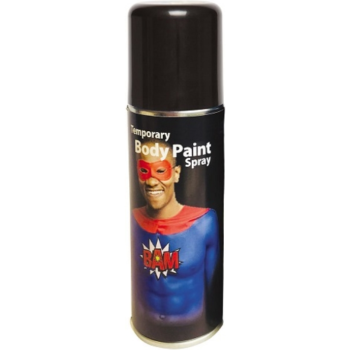 Black Facepaint Body Spray