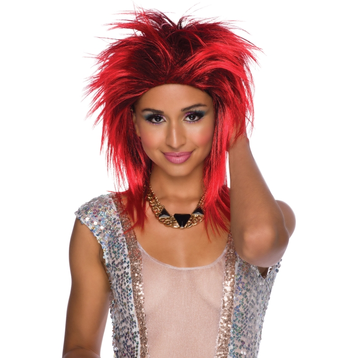 Foxy Rocker Red Wig