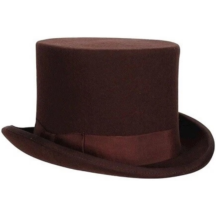Brown Top Hat