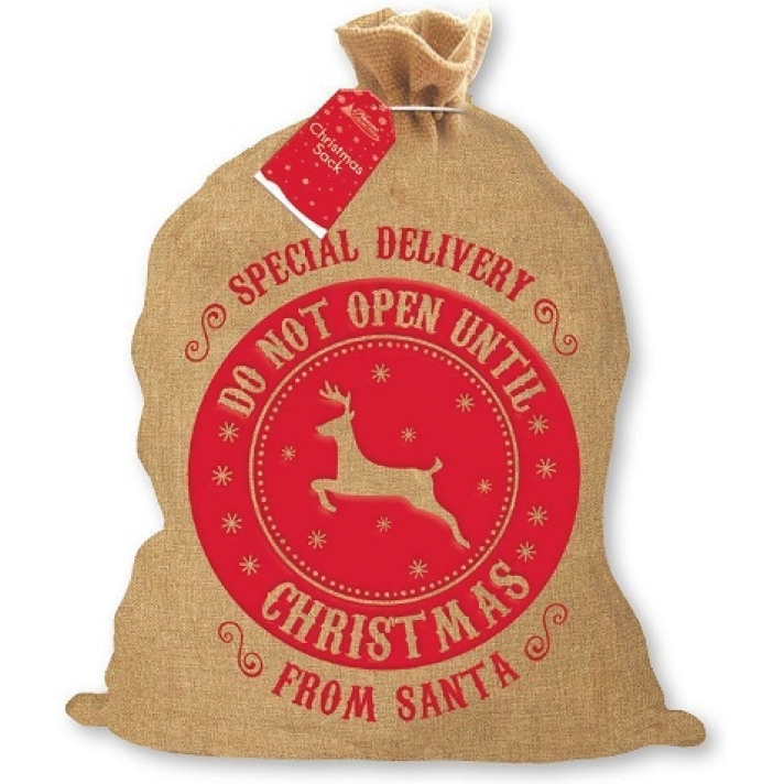 Hessian Santa Sack
