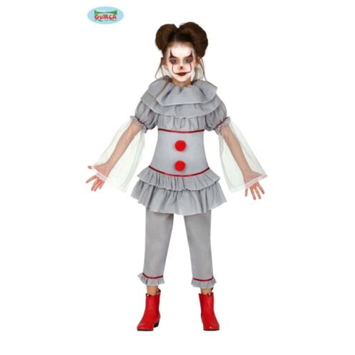 Girls Crazy IT Clown Costume