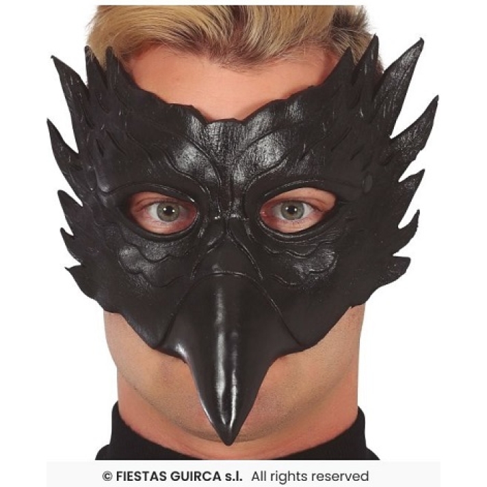 Crow Half Face Foam Mask