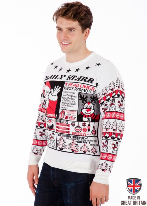 Daily Starr British Christmas Jumper