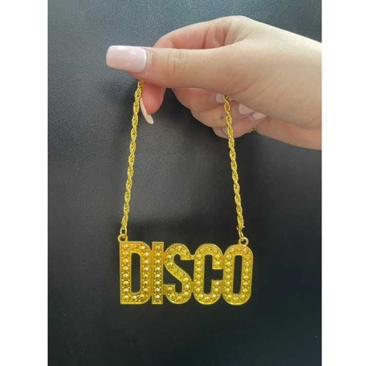 Disco Pendant Necklace