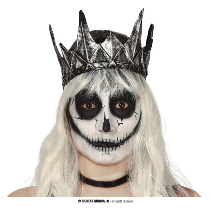 Evil Queen Black Latex Crown