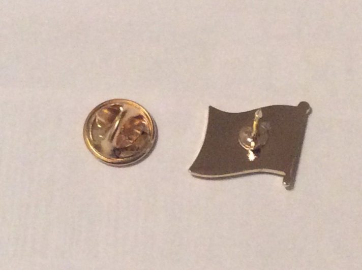 Gay Pride Rainbow Flag Pin Badge