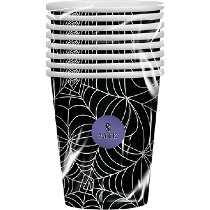 Spider Web Paper Cups