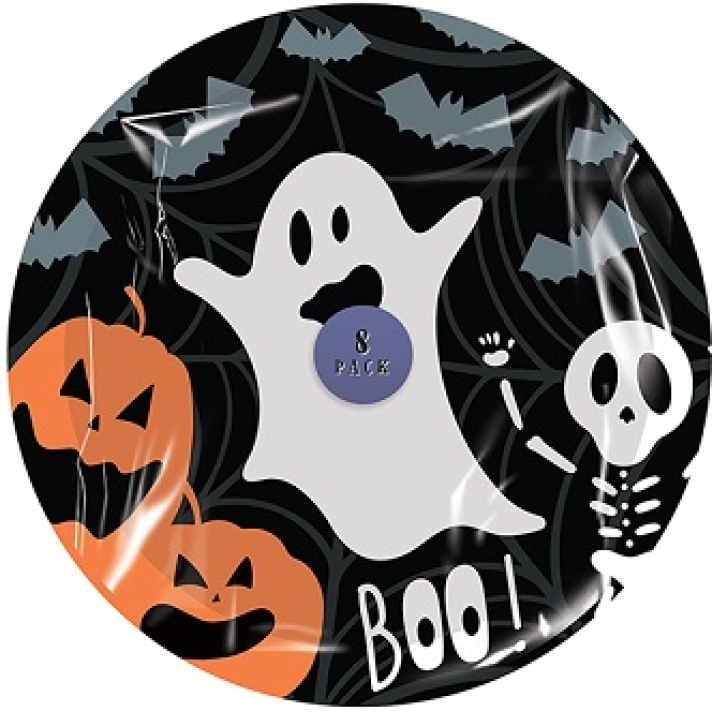 Happy Halloween Paper Plates