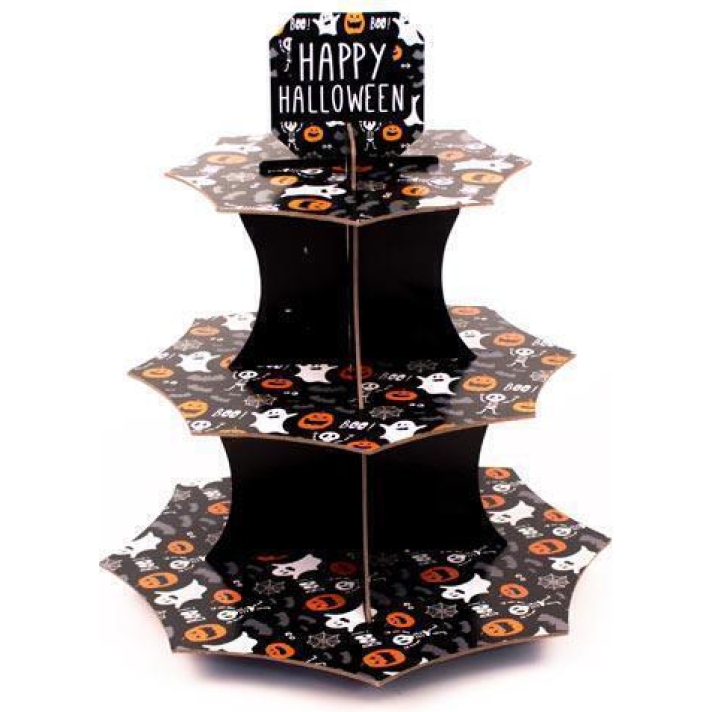 Happy Halloween Cupcake Stand