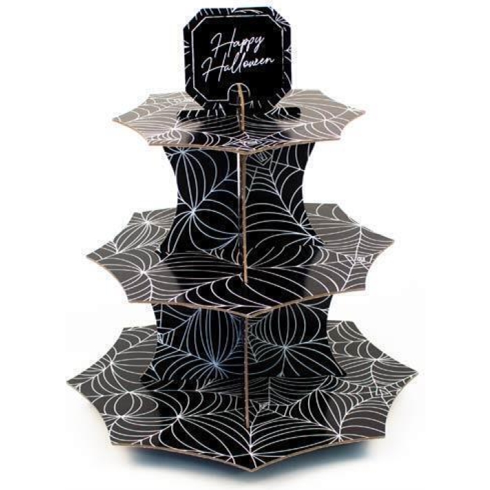 Spider Web Cupcake Stand