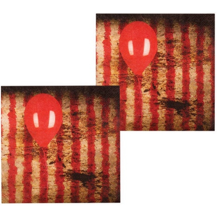 Horror Clown Paper Napkins