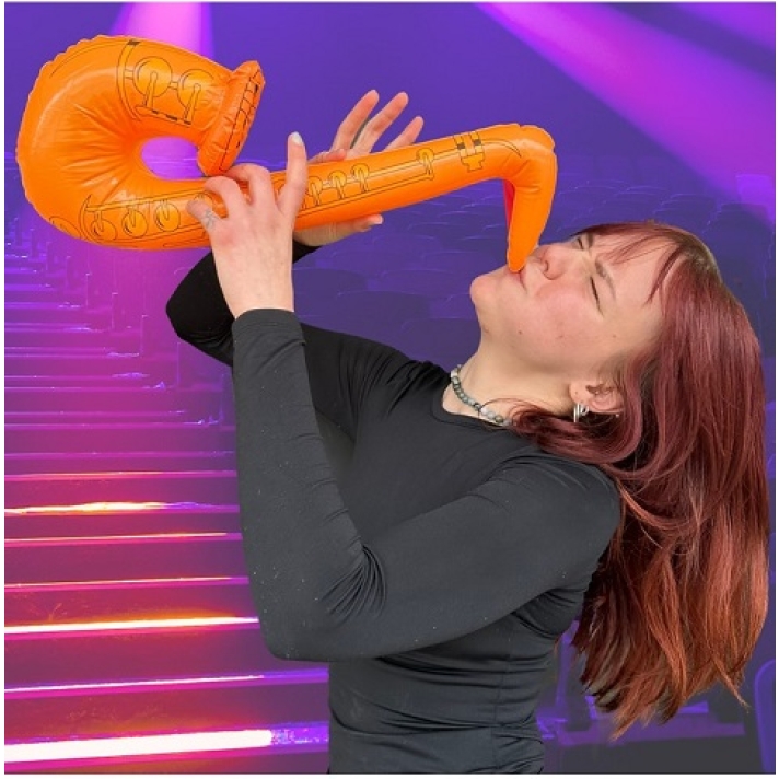 Inflatable Saxophone