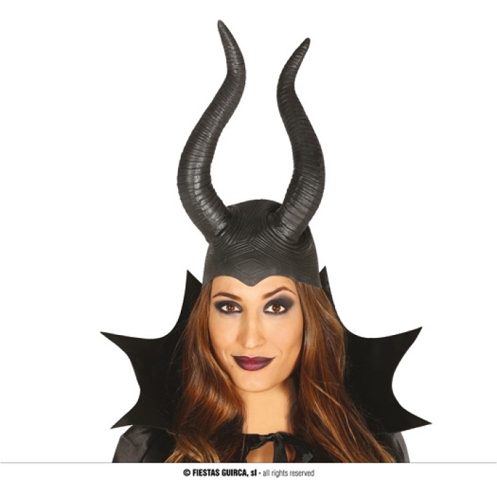 Maleificent Black Horned Headpiece