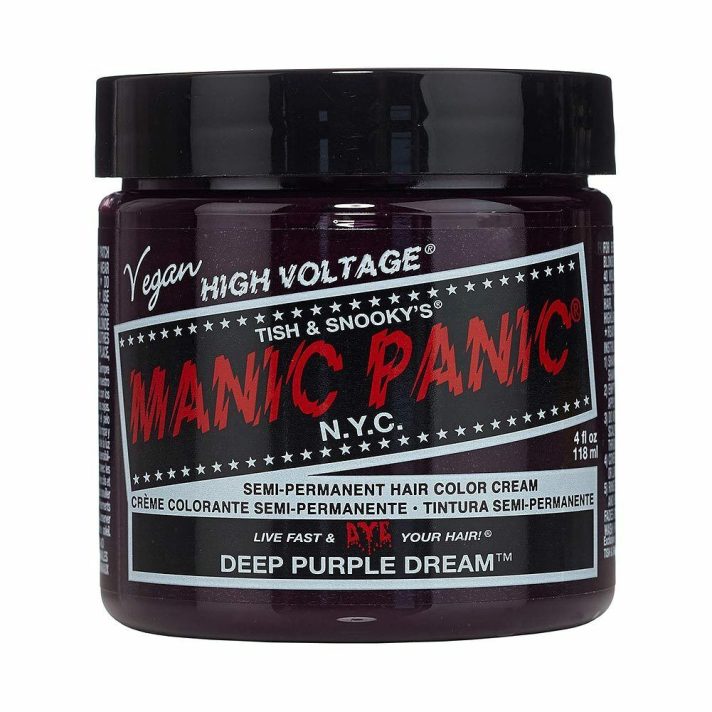 Manic Panic High Voltage Classic Hair Dye Colour 118ml Deep Purple Dream