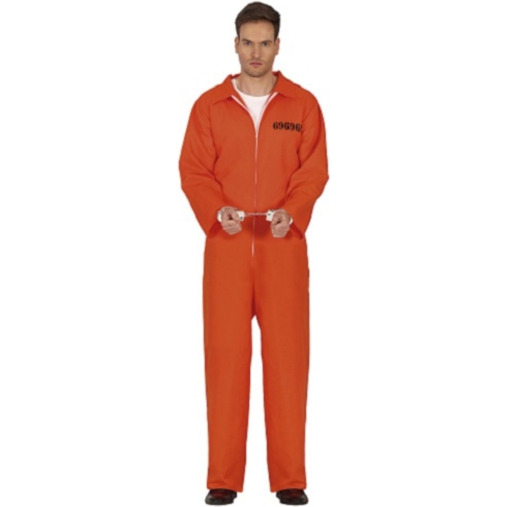Mens American Convict Costume