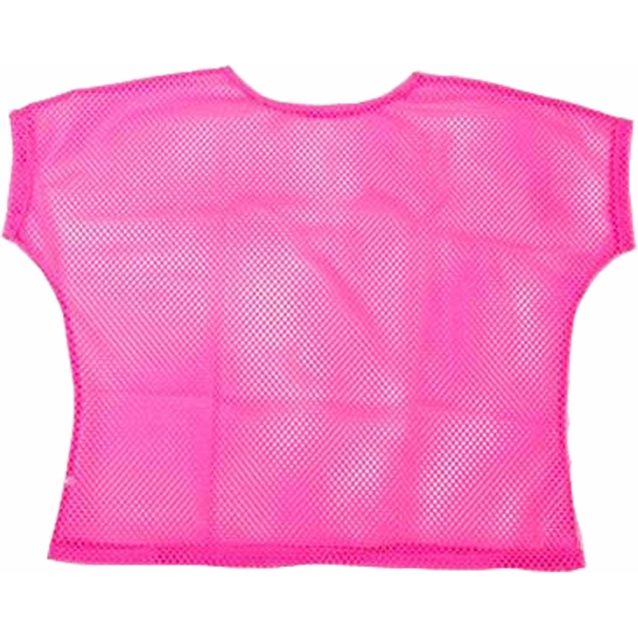 Neon Pink Mesh Top