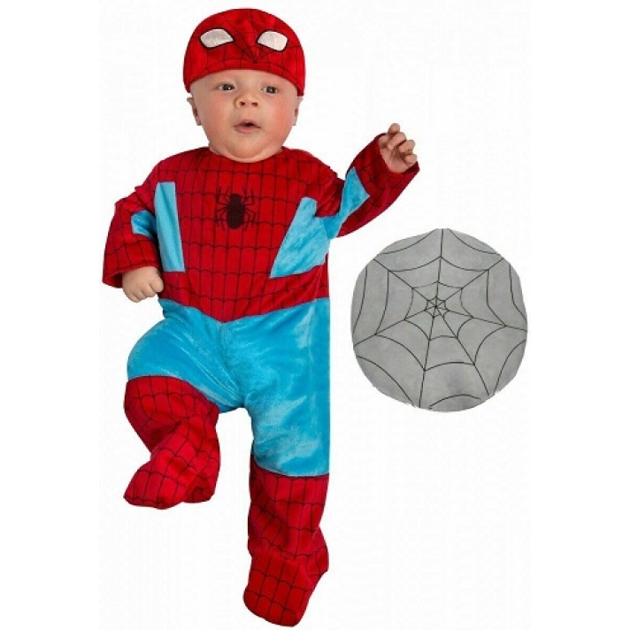Spiderman Newborn Baby Costume