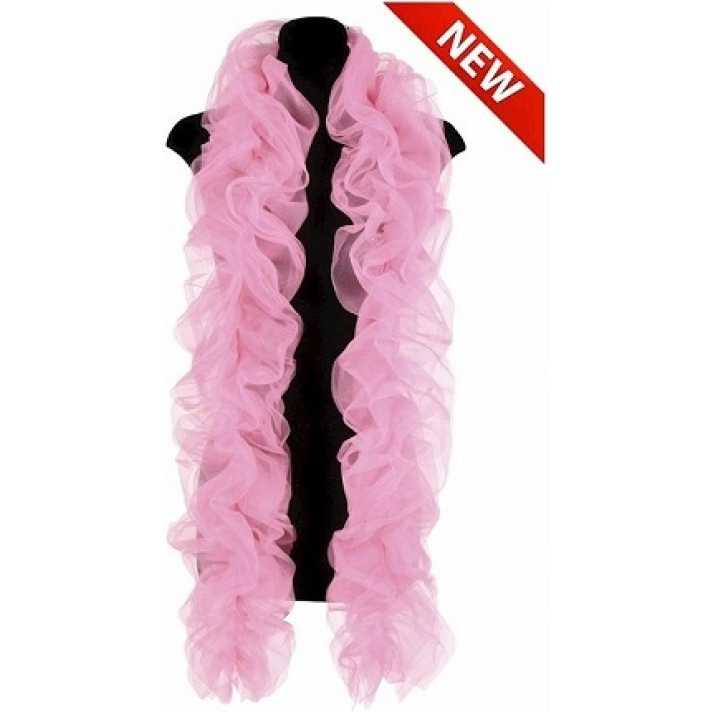 Pink Organza Boa
