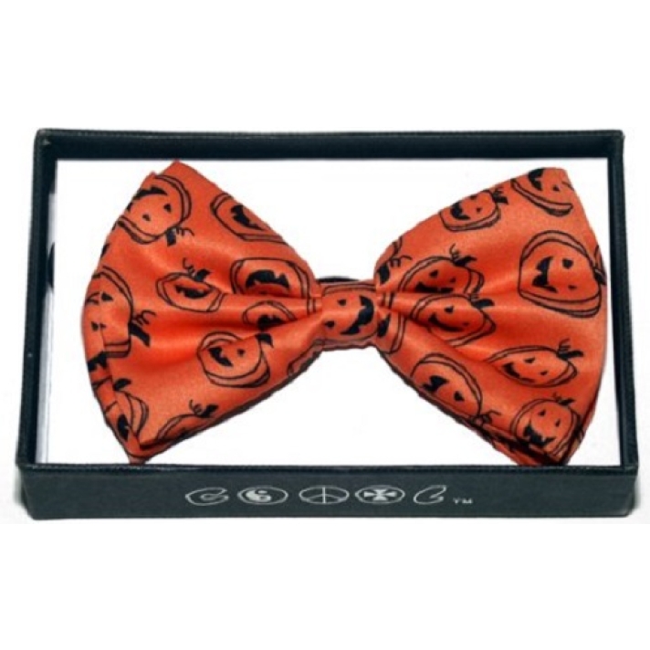 Pumpkin Pre-Tied Bow Tie