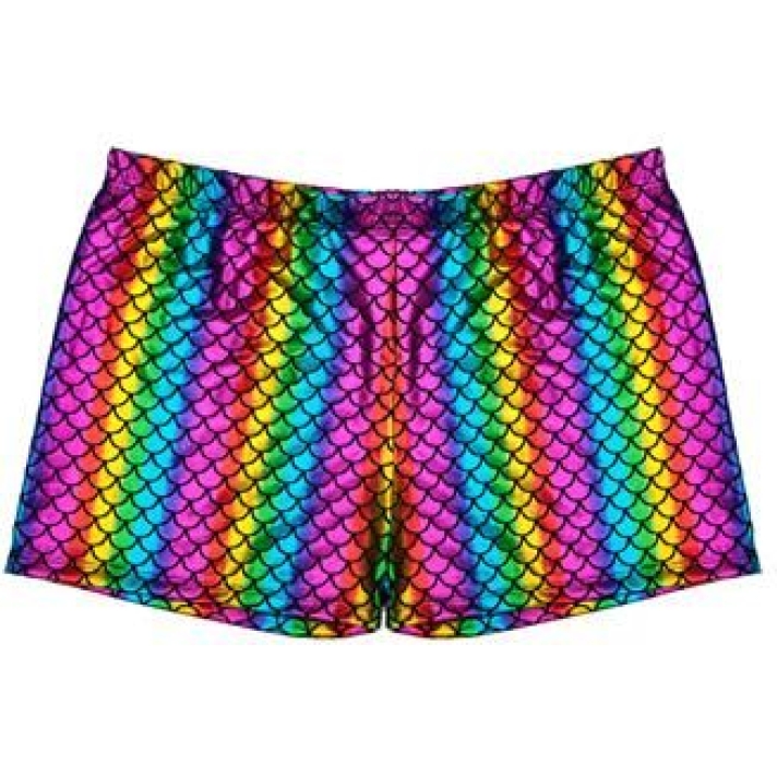 Rainbow Fish Scale Men’s Shorts