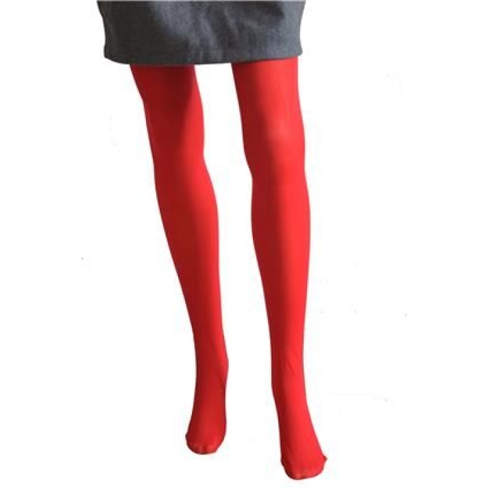 Woman’s Red Tights