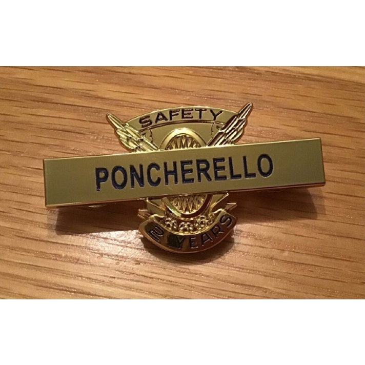 California Highway Patrol Poncherello Name Badge