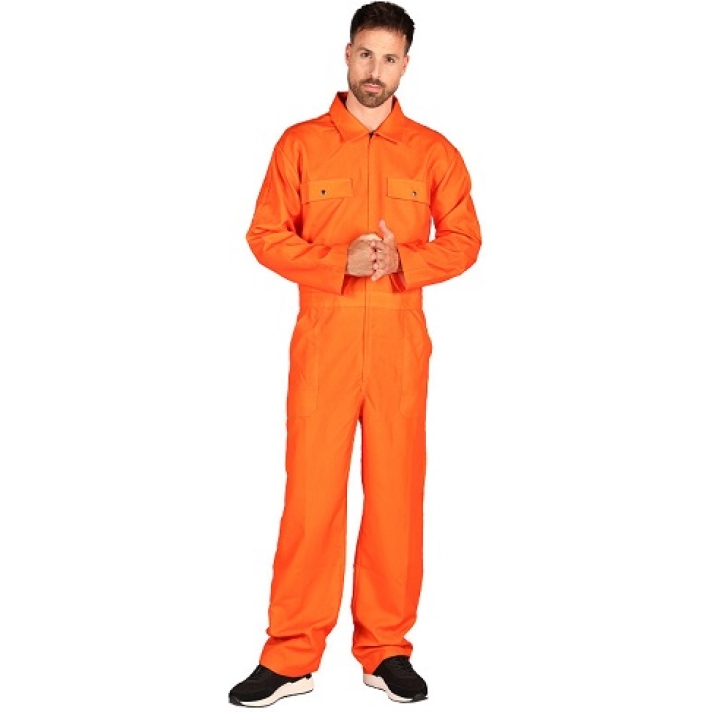 American Prisoner Orange Coveralls