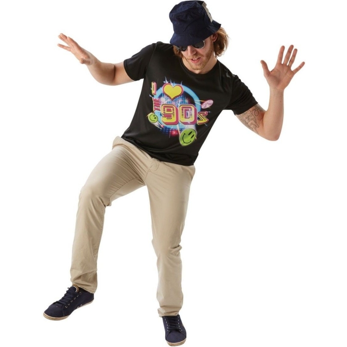 I Love The 90s Adult T-Shirt Rubies 810681