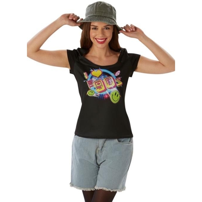 I Love The 90s Adult T-shirt Rubies 810680