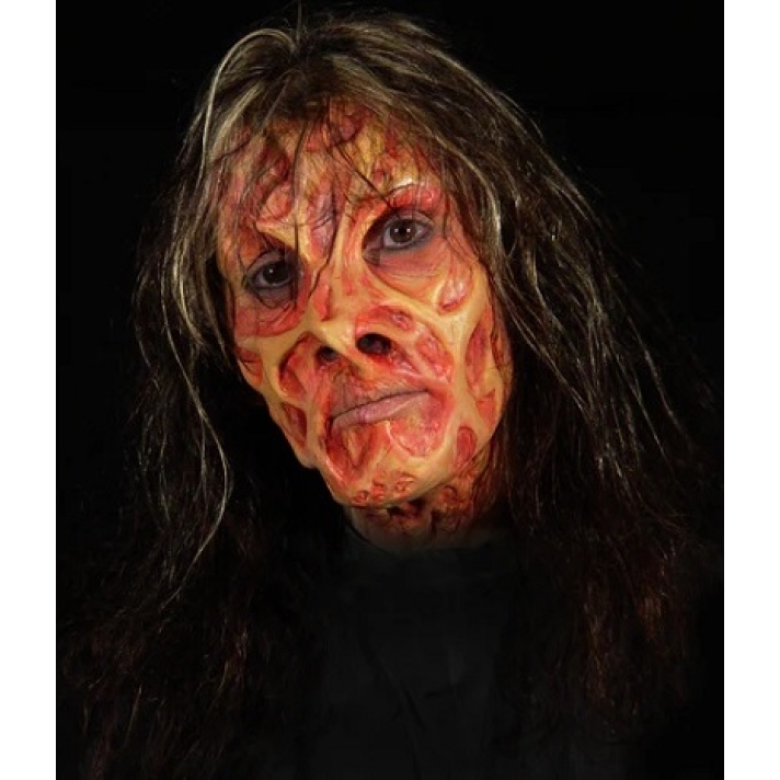 Scarred Foam Latex Prosthetic Mask