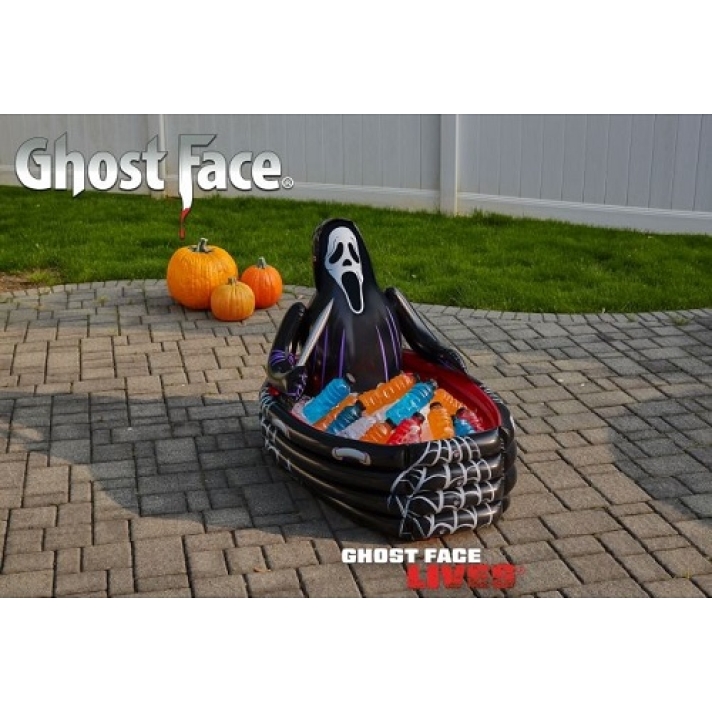 Ghost Face Inflatable Coffin Cooler