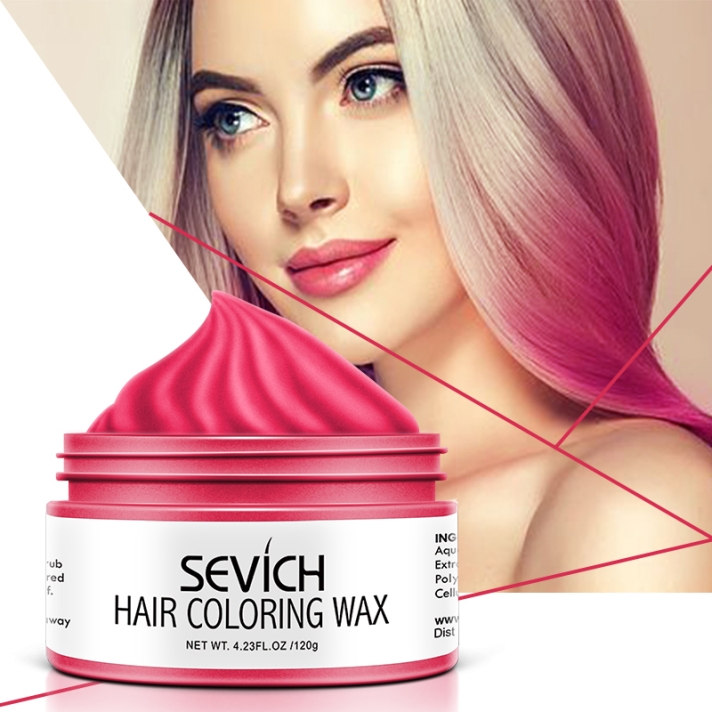 Sevich Hair Colouring Wax Pink 120 g