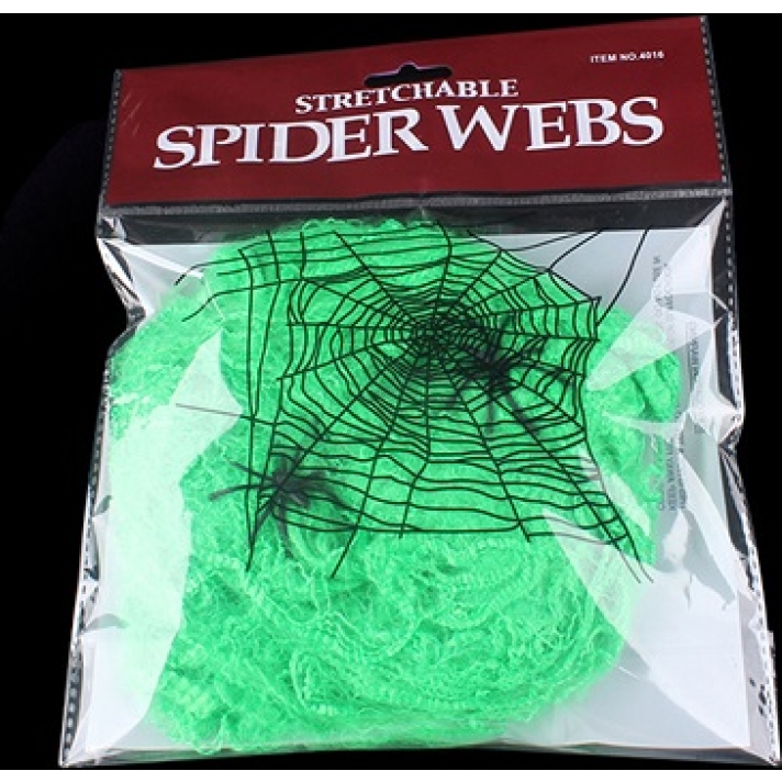Green Spider Web