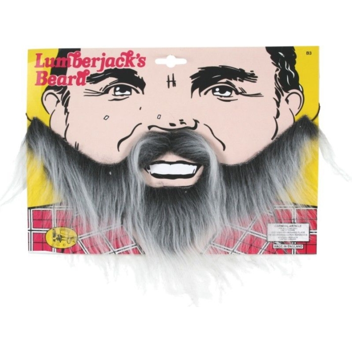 Lumberjack Beard Grey