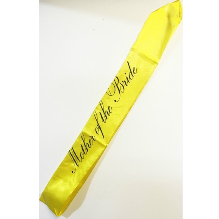 Mother Of The Bride Sash