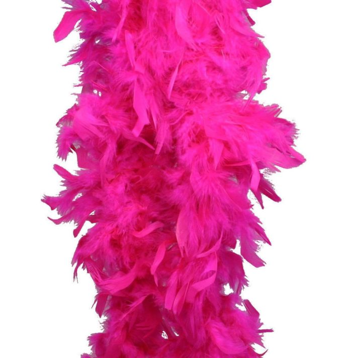 Neon Pink Feather Boa