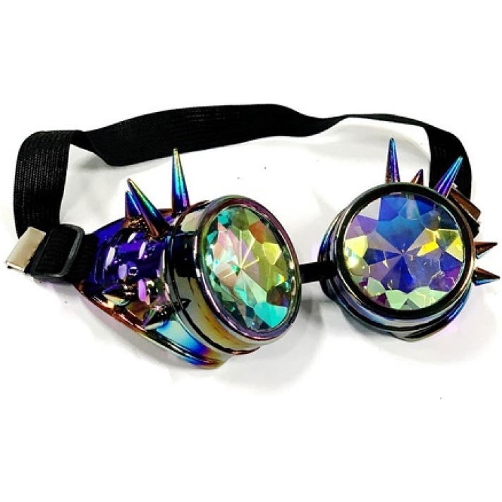 Steampunk Goggles Rainbow