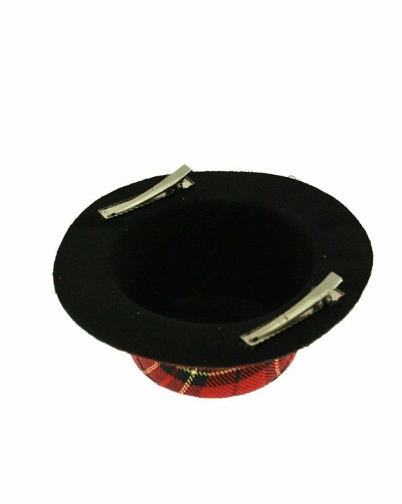 Tartan Mini Top Hat