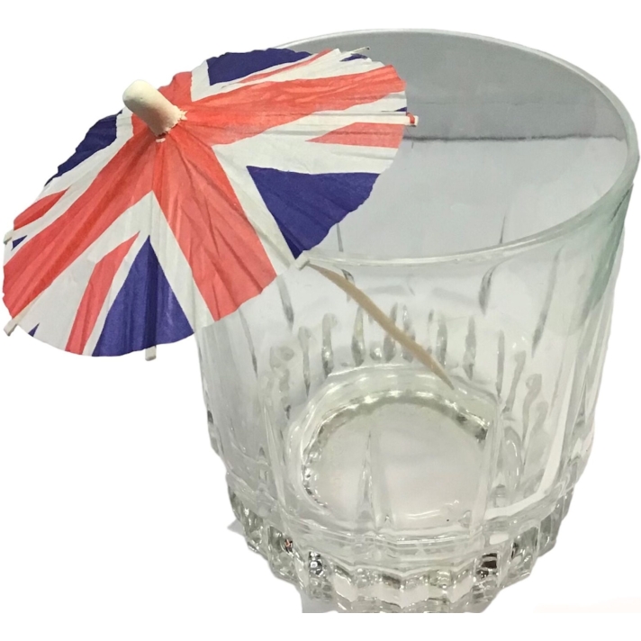 Union Jack Flag Cocktail Umbrellas