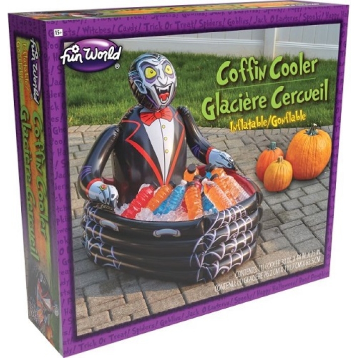 Vampire Inflatable Coffin Cooler
