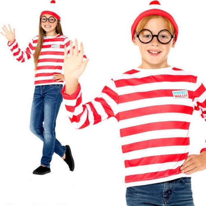 Wheres Wally Instant Costume Kit